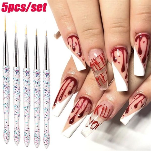 nail art kits 5pcs/set acrylic rod ultra-fine drawing pens painting painted liner pencil hand hook line manicure tool
nail art kits 5pcs/set acrylic rod ultra-fine drawing pens painting painted liner pencil hand hook line manicure tool
