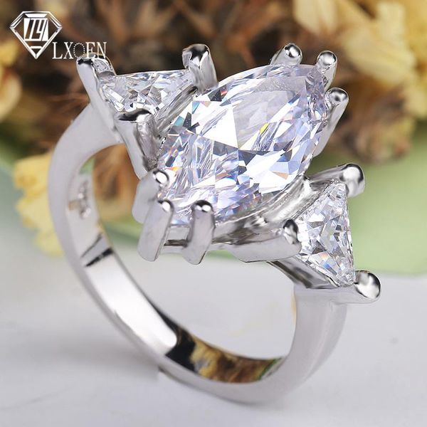 wedding rings lxoen luxury marquise ziron for women shinning big crystal ring party jewelry accessories anillos mujer anel bague, Slivery;golden
wedding rings lxoen luxury marquise ziron for women shinning big crystal ring party jewelry accessories anillos mujer anel bague, Slivery;golden