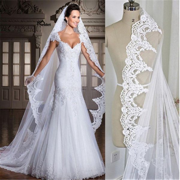 bridal veils 2021 beautiful one layer 3 meters lace wedding veil weddings accessories, Black
bridal veils 2021 beautiful one layer 3 meters lace wedding veil weddings accessories, Black