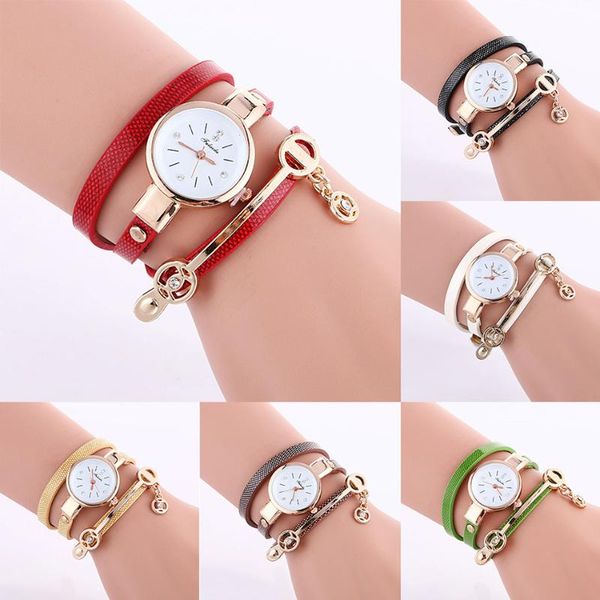 wristwatches fashion lady bracelet watch round dial alloy wrist female quartz with color strap girlfriend gift, Slivery;brown
wristwatches fashion lady bracelet watch round dial alloy wrist female quartz with color strap girlfriend gift, Slivery;brown