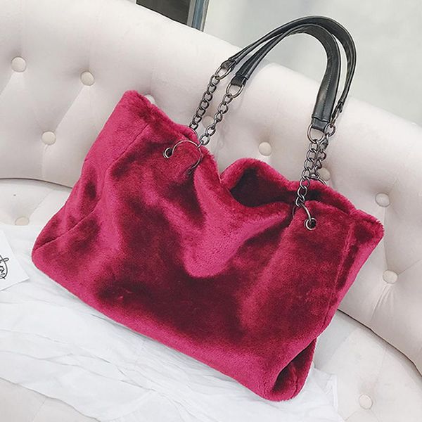 evening bags larger capacity faux fur women shoulder bag designer casual plush lady tote handbag fashion chain shopping travel purse
evening bags larger capacity faux fur women shoulder bag designer casual plush lady tote handbag fashion chain shopping travel purse