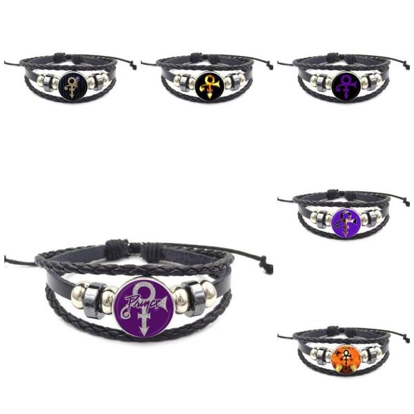 charm bracelets ej glaze rock star prince symbol for girls gift fashion jewelry black leather bracelet bangle glass cabochon, Golden;silver
charm bracelets ej glaze rock star prince symbol for girls gift fashion jewelry black leather bracelet bangle glass cabochon, Golden;silver