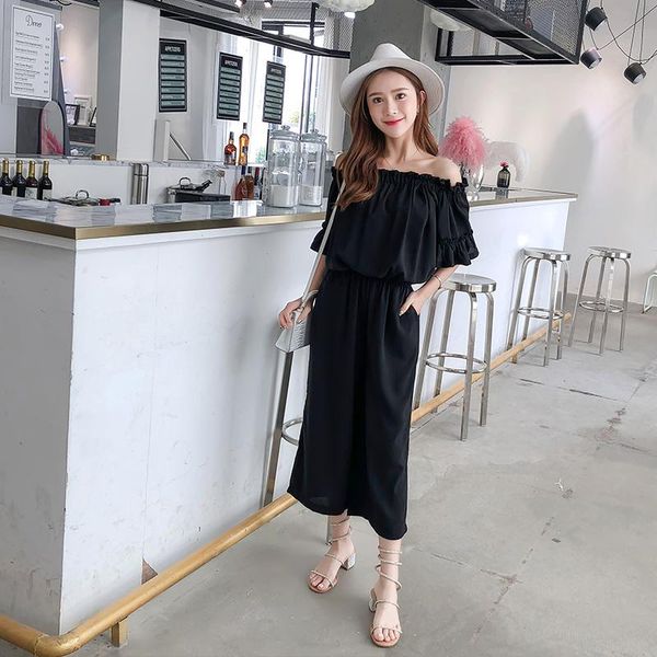 women's jumpsuits & rompers korean style 2021 plus size women high waist strapless woman bodysuit womens jumpsuit combinaison femme, Black;white
women's jumpsuits & rompers korean style 2021 plus size women high waist strapless woman bodysuit womens jumpsuit combinaison femme, Black;white