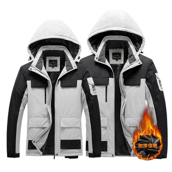 outdoor couple clothes assault suit winter thickened cotton padded jacket men's work skiing jackets, Black;brown
outdoor couple clothes assault suit winter thickened cotton padded jacket men's work skiing jackets, Black;brown
