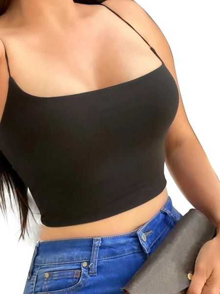 women's tanks & camis 2021 fashion backless navel vest solid color italian strapless sleeveless slim fit camisole sleeveles, White
women's tanks & camis 2021 fashion backless navel vest solid color italian strapless sleeveless slim fit camisole sleeveles, White