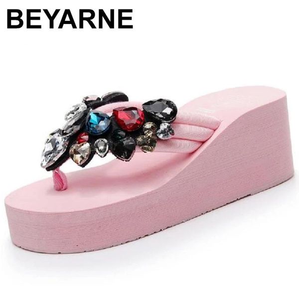 rhinestone super high heels clip toe women flip flops 6 cm 8 11 platform wedge heel crystal beach slippers, Black
rhinestone super high heels clip toe women flip flops 6 cm 8 11 platform wedge heel crystal beach slippers, Black