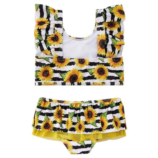 1-6y toddler baby girls swimsuits ruffle sleeveless sunflower stripd two-pieces bikini dress shorts kids quick dry swimwear one-pieces, Black
1-6y toddler baby girls swimsuits ruffle sleeveless sunflower stripd two-pieces bikini dress shorts kids quick dry swimwear one-pieces, Black