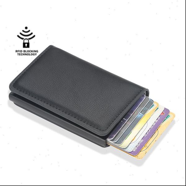 man women smart wallet business card holder rfid aluminum metal credit mini dropshipping, Red;black
man women smart wallet business card holder rfid aluminum metal credit mini dropshipping, Red;black