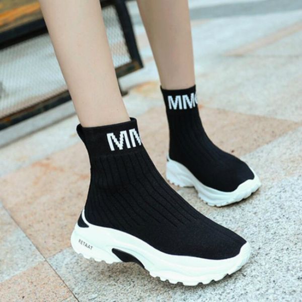 new casual shoes women fashion sock shoes tenis feminio chaussures femme heighten ankle boots women shoes zapatos de mujer w508, Black
new casual shoes women fashion sock shoes tenis feminio chaussures femme heighten ankle boots women shoes zapatos de mujer w508, Black