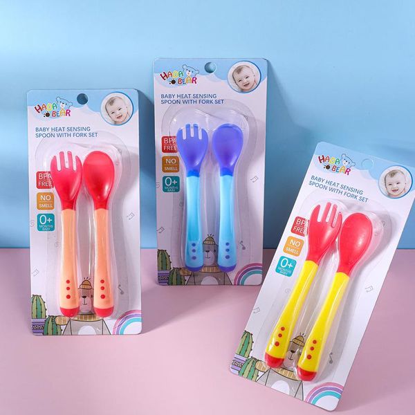 cups, dishes & utensils baby's thermochromic fork spoon anti scalding tableware set silicone children's soft head auxiliary
cups, dishes & utensils baby's thermochromic fork spoon anti scalding tableware set silicone children's soft head auxiliary