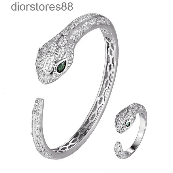 bangles bracelet fashion exquisite women's jewelry with zirconium inlaid large headed snake small versatile ring, Black
bangles bracelet fashion exquisite women's jewelry with zirconium inlaid large headed snake small versatile ring, Black