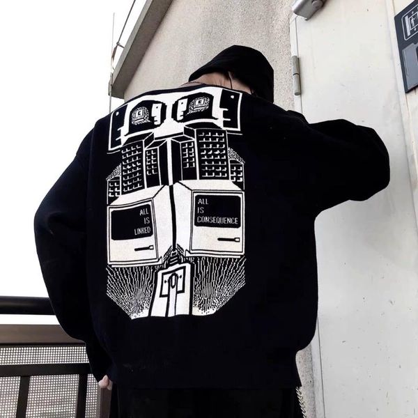 men's sweaters 1:1 version cavempt game machine o-neck pullover men women couple wool sweater high street hip hop casual oversize c.e, White;black
men's sweaters 1:1 version cavempt game machine o-neck pullover men women couple wool sweater high street hip hop casual oversize c.e, White;black