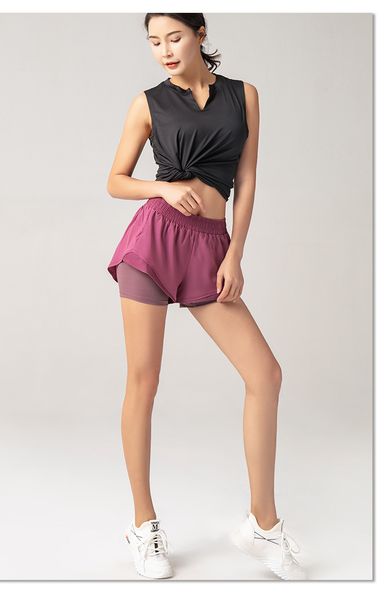 yoga fitness shorts women's anti-empty pants fake two-piece sports running breathable quick-drying, White;black
yoga fitness shorts women's anti-empty pants fake two-piece sports running breathable quick-drying, White;black