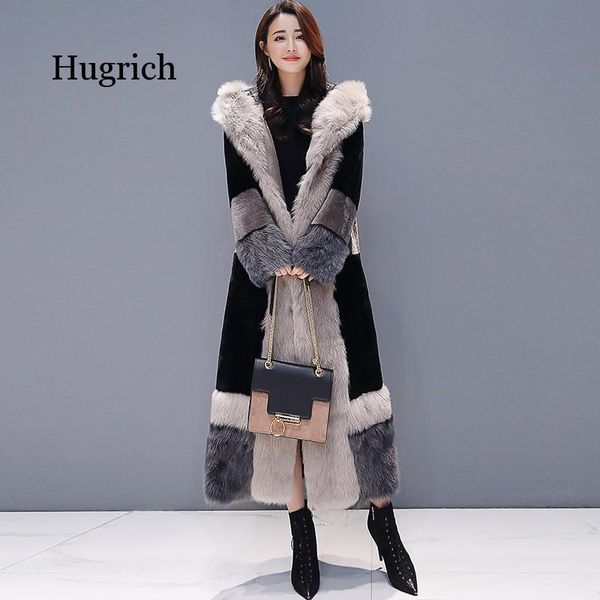 women's fur & faux women coat 2021 winter plus size russian thick furry jacket cozy maxi fluffy loose warm overcoats long, Black
women's fur & faux women coat 2021 winter plus size russian thick furry jacket cozy maxi fluffy loose warm overcoats long, Black