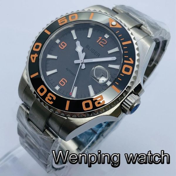 lightning 4m new gentlemen luxury mechanical watch sapphire ceramic clocks date grey dial waterproof automatic, Slivery;brown
lightning 4m new gentlemen luxury mechanical watch sapphire ceramic clocks date grey dial waterproof automatic, Slivery;brown