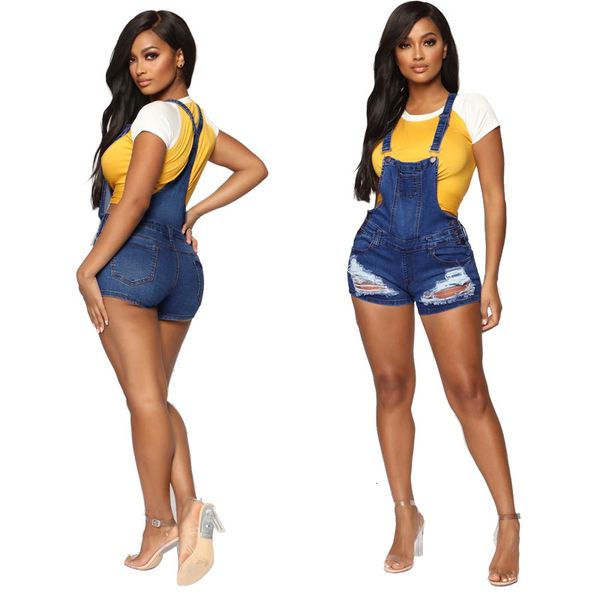 woman overalls short fashion denim jeans ripped distressed casual sashed bodysuit shopping, Blue
woman overalls short fashion denim jeans ripped distressed casual sashed bodysuit shopping, Blue