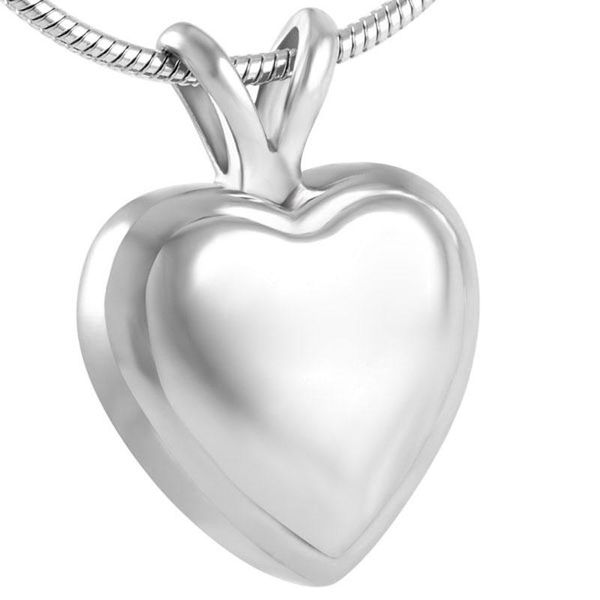 pendant necklaces dog bone on heart pet memorial necklace jewelry stainless steel cremation keepsake urn ashes holder engrave, Silver
pendant necklaces dog bone on heart pet memorial necklace jewelry stainless steel cremation keepsake urn ashes holder engrave, Silver