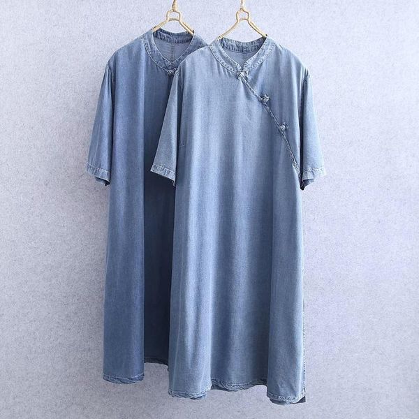 party dresses summer denim dress women short sleeve casual loose blue cheongsam chinese style jeans vestidos mujer, White;black
party dresses summer denim dress women short sleeve casual loose blue cheongsam chinese style jeans vestidos mujer, White;black
