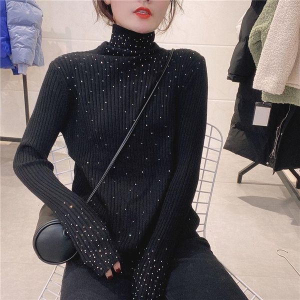 women's sweaters 2021 autumn winter sweater women knitwear pullover long sleeve knitted female ladies cropped ruched cashmere fall z29, White;black
women's sweaters 2021 autumn winter sweater women knitwear pullover long sleeve knitted female ladies cropped ruched cashmere fall z29, White;black