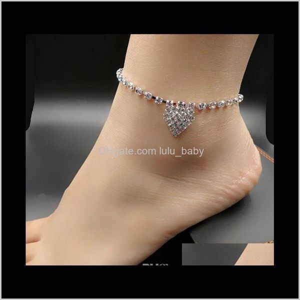 anklets drop delivery 2021 women lady crystal rhinestone love heart anklet chain jewelry pqxrw, Red;blue
anklets drop delivery 2021 women lady crystal rhinestone love heart anklet chain jewelry pqxrw, Red;blue
