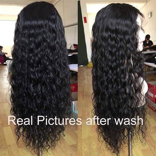 32 34 36 38 40 inches 13x4 long lace front human hair wigs brazilian water wave closure wigs1, Black;brown
32 34 36 38 40 inches 13x4 long lace front human hair wigs brazilian water wave closure wigs1, Black;brown