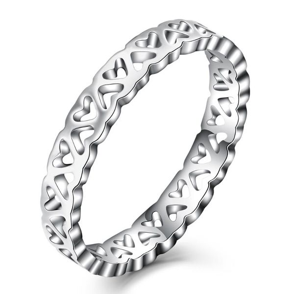 wedding rings fashion stainless steel minimalist glossy hollow love heart for women anillos mujer, Slivery;golden
wedding rings fashion stainless steel minimalist glossy hollow love heart for women anillos mujer, Slivery;golden