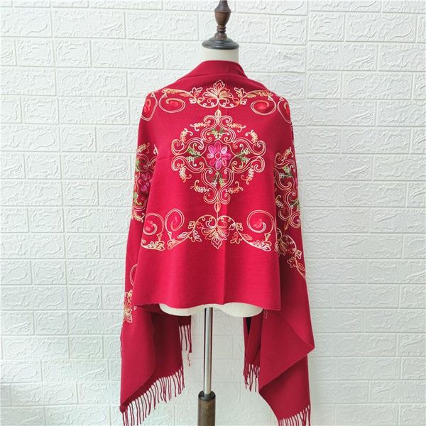 scarves cashmere pashmina autumn winter embroider female warm long blanket thick soft shawls travel all-match wraps scarf, Blue;gray
scarves cashmere pashmina autumn winter embroider female warm long blanket thick soft shawls travel all-match wraps scarf, Blue;gray