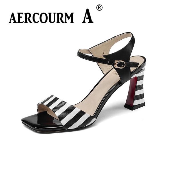 aercourm a women summer sandals mixed colors genuine leather lady buckle strap shoes square heel black
aercourm a women summer sandals mixed colors genuine leather lady buckle strap shoes square heel black