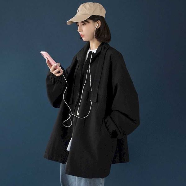 workwear jacket women korean version loose retro hong kong flavor student autumn black casual workwear 210526, Black;brown
workwear jacket women korean version loose retro hong kong flavor student autumn black casual workwear 210526, Black;brown