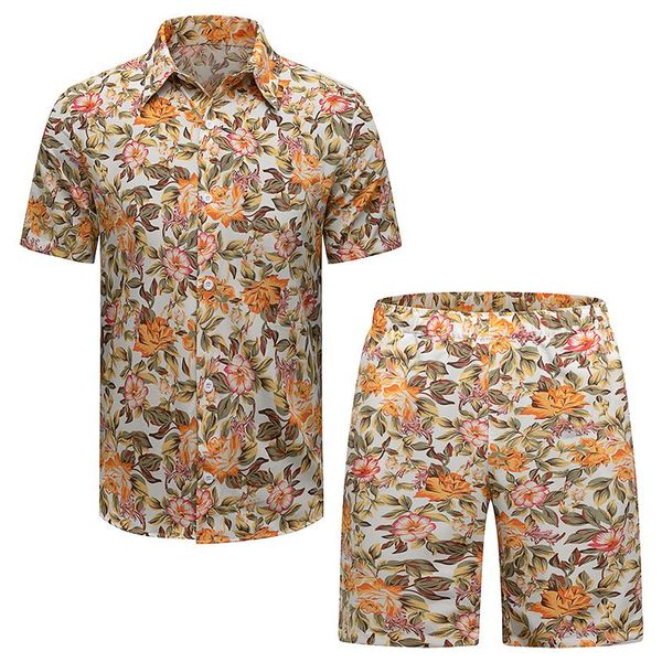 men's tracksuits cody lundin 2 pieces set digital printing button shirts fashion summer beach suits, Gray
men's tracksuits cody lundin 2 pieces set digital printing button shirts fashion summer beach suits, Gray