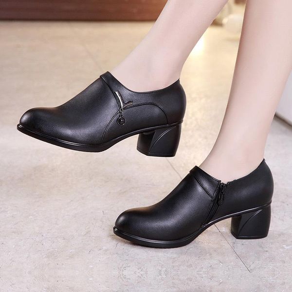 dress shoes 2021 autumn and winter work black professional tooling women's deep mouth single
dress shoes 2021 autumn and winter work black professional tooling women's deep mouth single