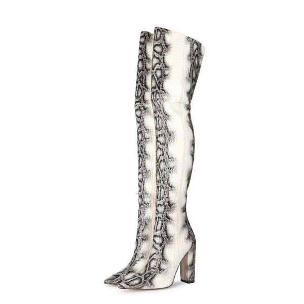 boots olomm handmade from women on knee square beautiful pattern snake high heel heels foot tips plus size usa 5-15 2hum, Black
boots olomm handmade from women on knee square beautiful pattern snake high heel heels foot tips plus size usa 5-15 2hum, Black