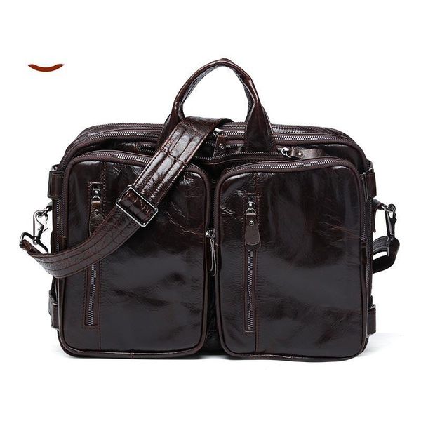 mochilas genuine leather backpack bags men high end real back pack business travel large capacity
mochilas genuine leather backpack bags men high end real back pack business travel large capacity
