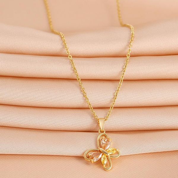 chains female butterfly pendant necklace light luxury personality clavicle chain jewelry lady birthday gift, Silver
chains female butterfly pendant necklace light luxury personality clavicle chain jewelry lady birthday gift, Silver