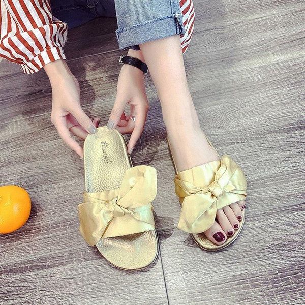 slippers summer bow knot beach women's slides female home slip on flat platform shoes flip flops casual woman, Black
slippers summer bow knot beach women's slides female home slip on flat platform shoes flip flops casual woman, Black
