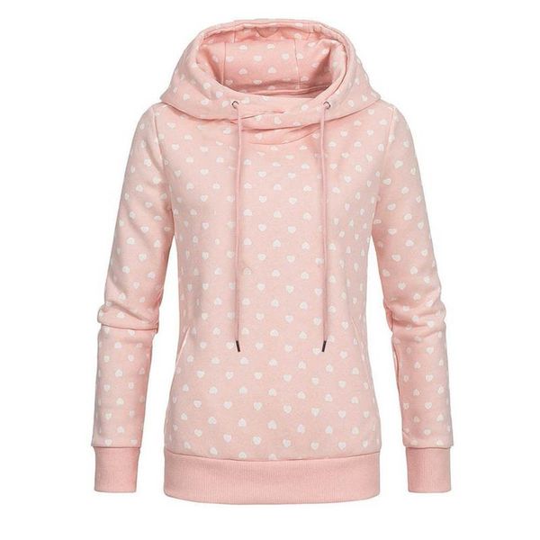 women's hoodies & sweatshirts 2021 winter casual polka dot printing contrast long sleeve hoodie lady sweatshirt ropa de mujer #t2g, Black
women's hoodies & sweatshirts 2021 winter casual polka dot printing contrast long sleeve hoodie lady sweatshirt ropa de mujer #t2g, Black