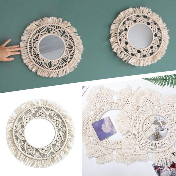 mirrors 1pc fringed wall frame tapestry for mirror decoration cotton rope handmade woven macrame ceremony backdrop boho decor
mirrors 1pc fringed wall frame tapestry for mirror decoration cotton rope handmade woven macrame ceremony backdrop boho decor