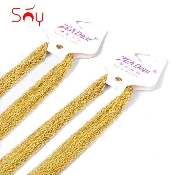 chains sunny jewelry fashion necklaces link chain one/half dozen gold planted lady anniversary daily wear gift, Silver
chains sunny jewelry fashion necklaces link chain one/half dozen gold planted lady anniversary daily wear gift, Silver
