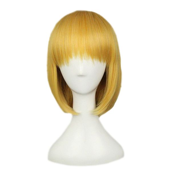 attack on titan armin arlert golden short shaggy layered bob heat-resistant fiber hair anime costume cosplay wig+ wig cap, Black
attack on titan armin arlert golden short shaggy layered bob heat-resistant fiber hair anime costume cosplay wig+ wig cap, Black
