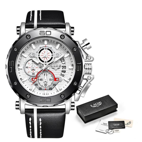 wristwatches 2021 watch men lige fashion mens watches leather quartz gold clock male military sport wateproof chronograph, Slivery;brown
wristwatches 2021 watch men lige fashion mens watches leather quartz gold clock male military sport wateproof chronograph, Slivery;brown