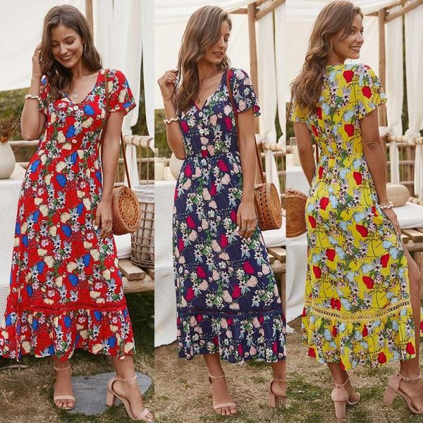 women's wool & blends 2021 summer long maxi dress women casual boho floral print chiffon beach v-neck ruffles bodycon wrap party dress#, Black
women's wool & blends 2021 summer long maxi dress women casual boho floral print chiffon beach v-neck ruffles bodycon wrap party dress#, Black