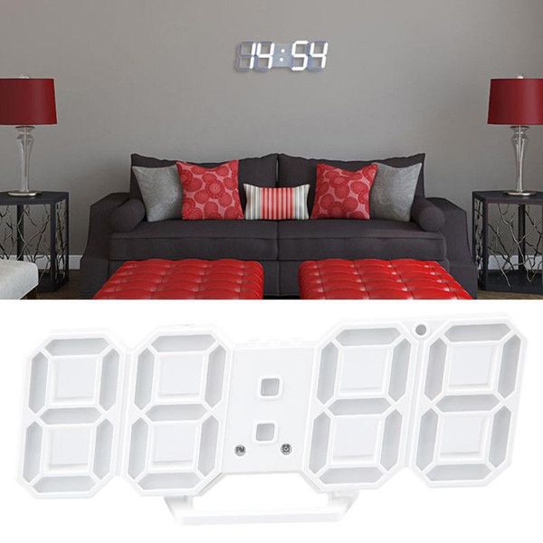 wall clocks 3d led digital 24 / 12 hours display 3 brightness levels dimmable nightlight snooze function for home kitchen office
wall clocks 3d led digital 24 / 12 hours display 3 brightness levels dimmable nightlight snooze function for home kitchen office