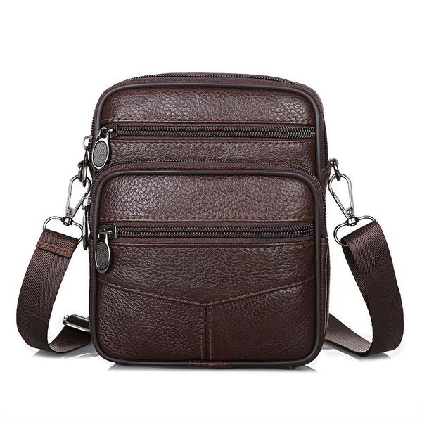 backpack genuine leather shoulder bag man small messenger crossbody for men first layer cowhide mobile phone card package 2021
backpack genuine leather shoulder bag man small messenger crossbody for men first layer cowhide mobile phone card package 2021