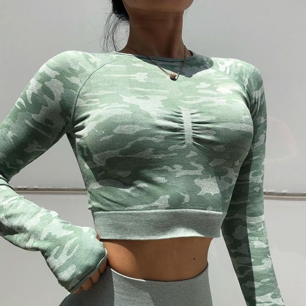 gym clothing women long sleeve sport bra push up fitness running yoga for wear solid camouflage sportswear, White;black
gym clothing women long sleeve sport bra push up fitness running yoga for wear solid camouflage sportswear, White;black