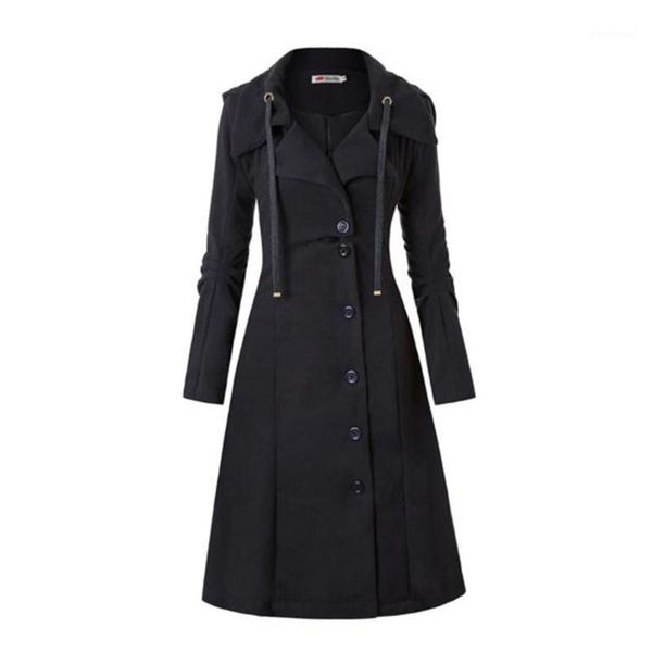 women's wool & blends autumn winter women long jacket coat slim plus size button female black blend coats vintage aysmmetrical hooded o
women's wool & blends autumn winter women long jacket coat slim plus size button female black blend coats vintage aysmmetrical hooded o