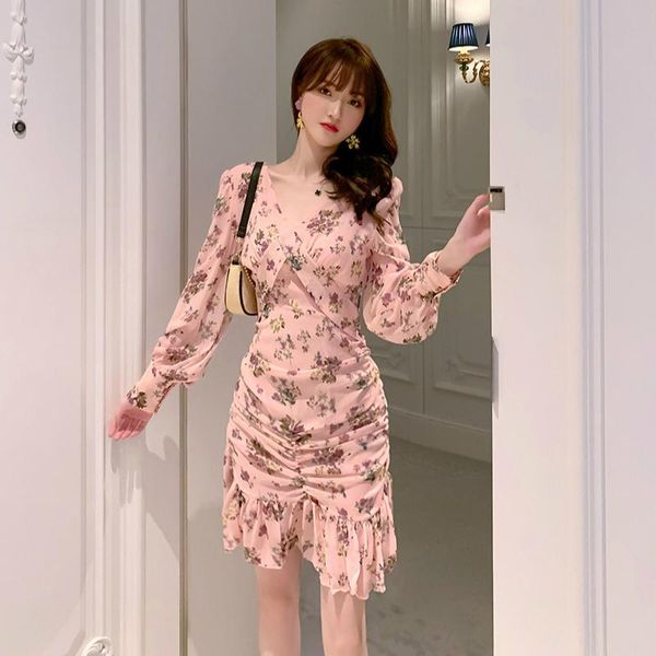 casual dresses s-xl plus size french style romantic v-neck long sleeve ruched pink mini elegant chiffon dress for woman, Black;gray
casual dresses s-xl plus size french style romantic v-neck long sleeve ruched pink mini elegant chiffon dress for woman, Black;gray