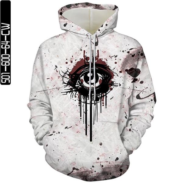 men's hoodies & sweatshirts hand painted eyes mouth leisure male hoody 3d print autumn man women sweatshirt loose fashion casual, Black
men's hoodies & sweatshirts hand painted eyes mouth leisure male hoody 3d print autumn man women sweatshirt loose fashion casual, Black