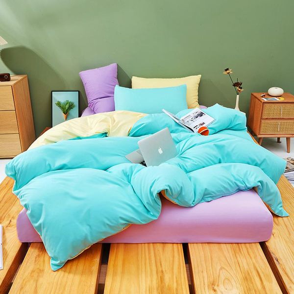 bedding sets duvet cover set 3 pieces color stitching bedclothes include bedsheet pillowcase and comforter blue yellow pink oceania
bedding sets duvet cover set 3 pieces color stitching bedclothes include bedsheet pillowcase and comforter blue yellow pink oceania