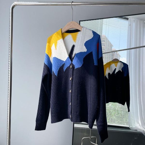 women's knits & tees 2021 autumn and winter color auspicious cloud pattern matching cardigan sweater women loose v neck jacket, White
women's knits & tees 2021 autumn and winter color auspicious cloud pattern matching cardigan sweater women loose v neck jacket, White