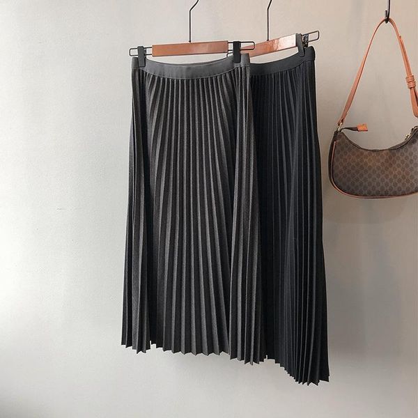 skirts 2021 retro simple skirt female temperament is thinner mid-length a-line western style pleated p1607, Black
skirts 2021 retro simple skirt female temperament is thinner mid-length a-line western style pleated p1607, Black